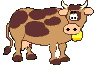 Cow cartoon gif